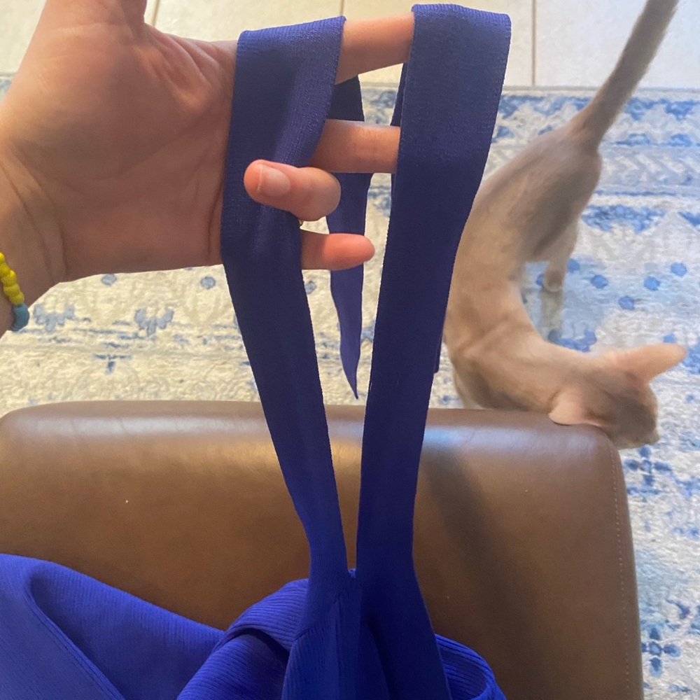 Cute Aritzia/Wilfred blue dress - Picture 5 of 5